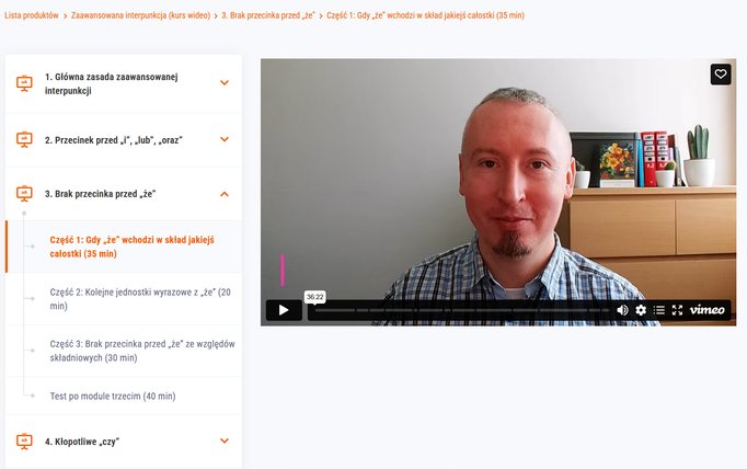 Zaawansowana interpunkcja od środka Zaawansowana interpunkcja